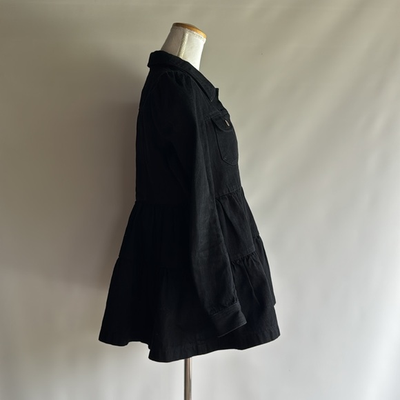 CO Tiered Denim Jacket - sz M - Picture 2 of 6